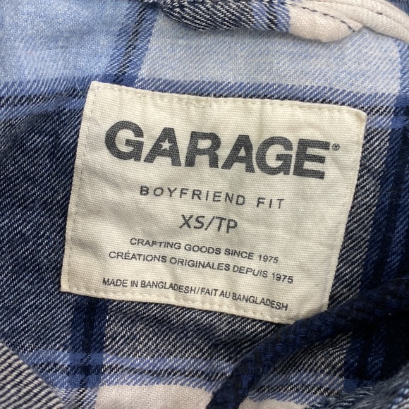 Garage Blue Flannel - XS - Picture 6 of 7